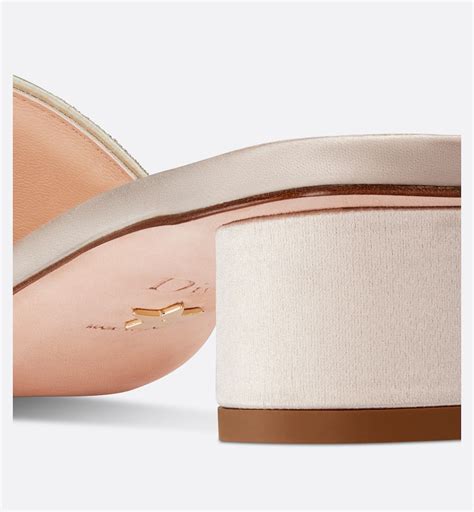 Dway Heeled Slide Gold